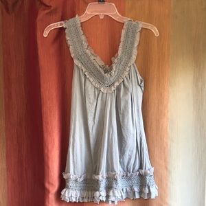 NWOT - Adorable Cotton Sleeveless Top - Size L